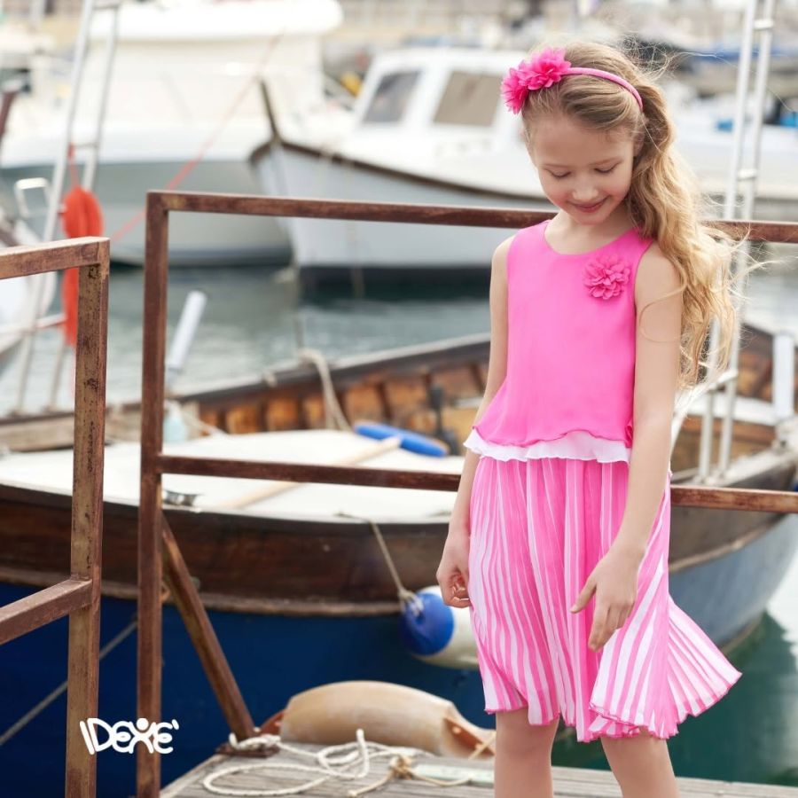 Robe Marque italienne idexe . — Fille enfant Chiccou