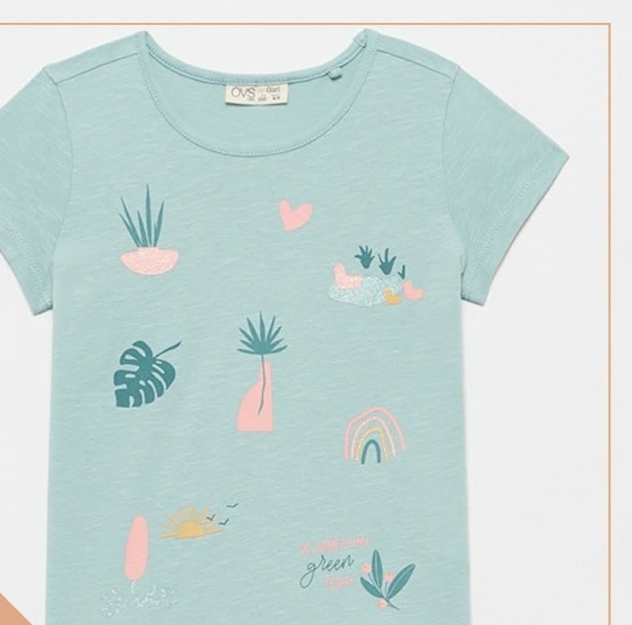 tee shirt OVS — Fille enfant Chiccou