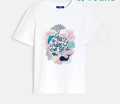 T-shirt Okaidi — Fille enfant Chiccou