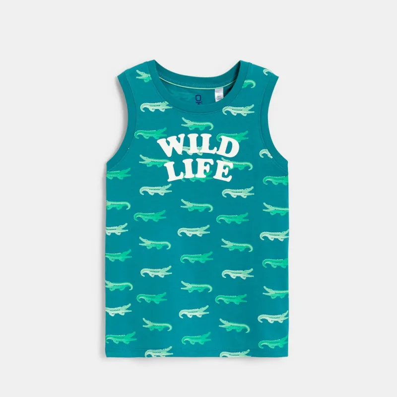 T-shirt Okaidi — Garçon enfant Chiccou