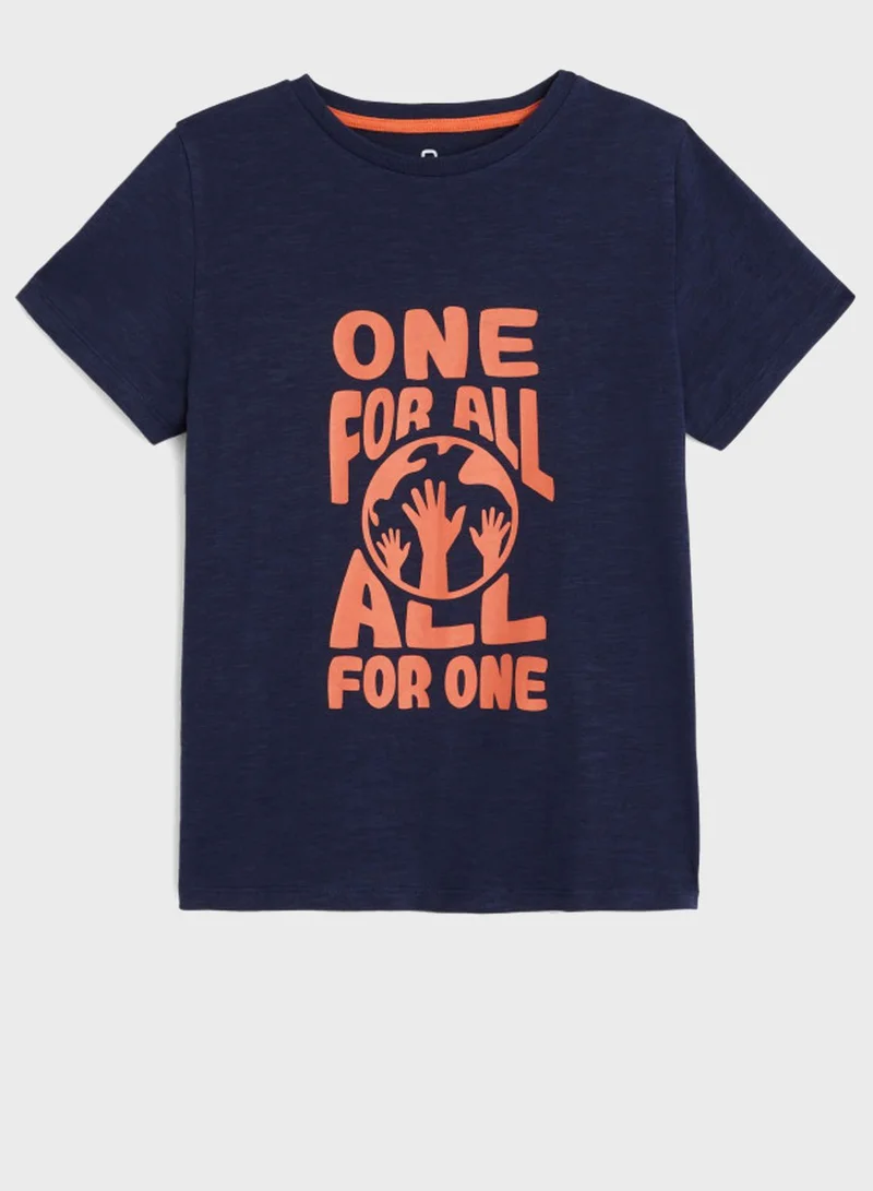 T-shirt Okaidi — Garçon enfant Chiccou
