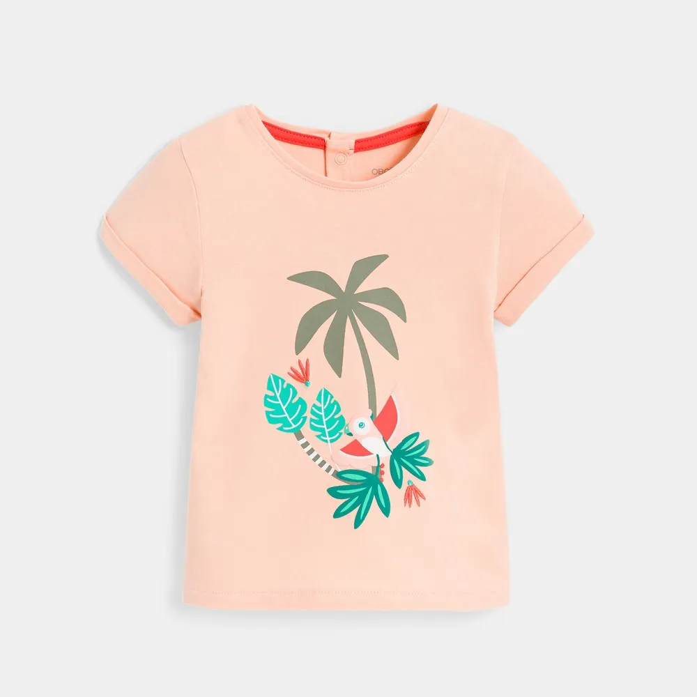T-shirt Okaidi — Fille enfant Chiccou