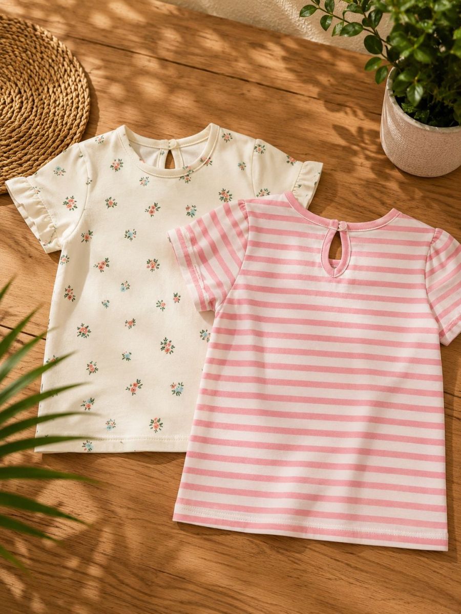 T-shirt H&M — Bébé Fille enfant Chiccou