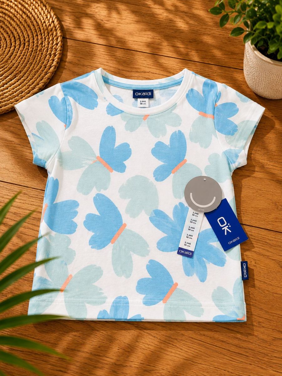 T-shirt Okaidi — Fille enfant Chiccou