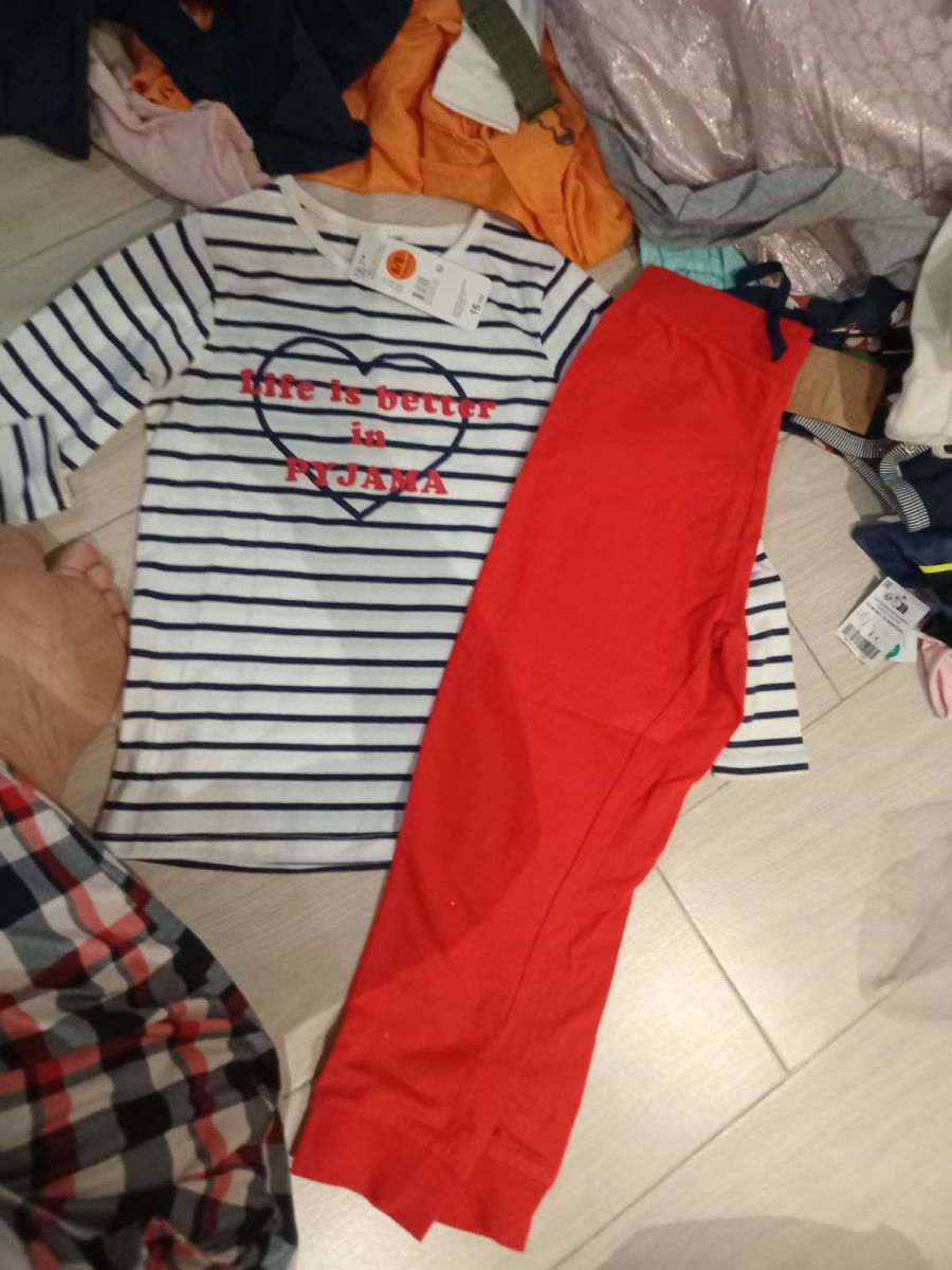 Pyjama Original marines — Fille enfant Chiccou